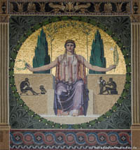 Friedensengel - Mosaik - Frieden