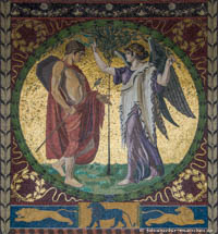 Friedensengel - Mosaik - Sieg