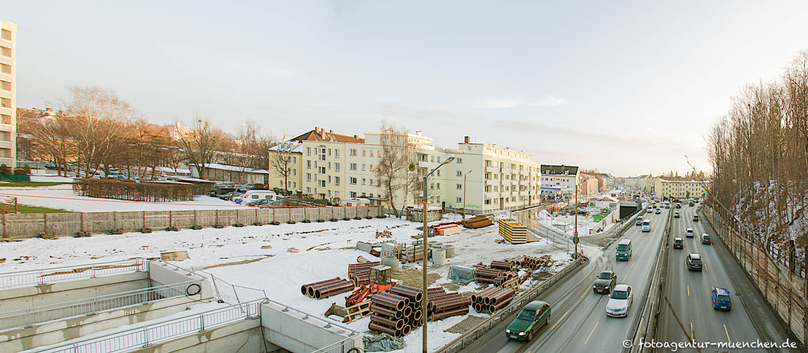 Tunnelbaustelle 