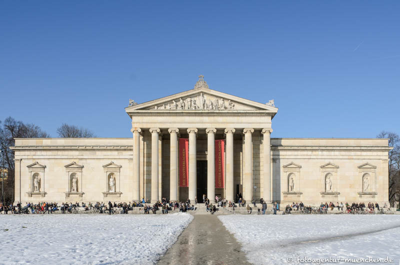Glypthotek - Klenze Leo von – Denkmal/Kunstwerk in München
