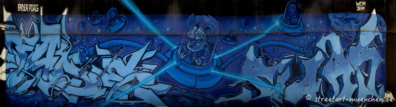Graffiti - Donnersbergerbrücke