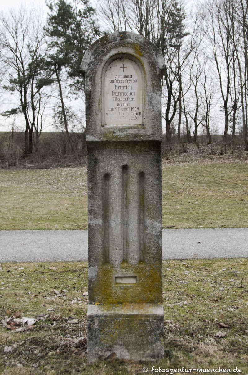 Gedenkstein von 1909 – Denkmal/Kunstwerk in München