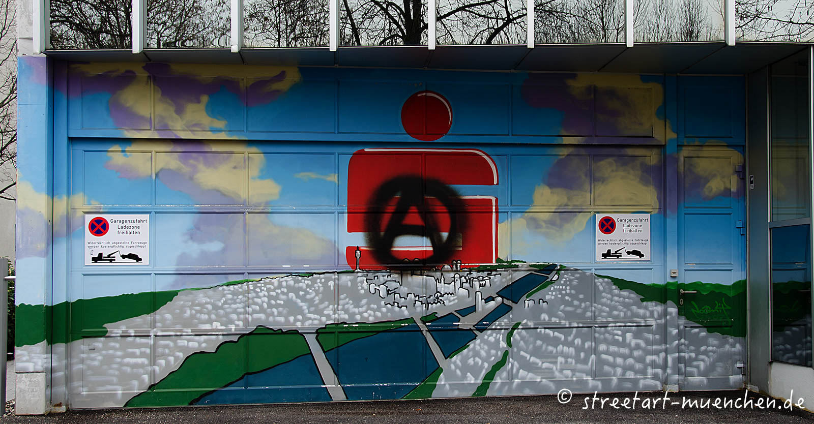 Garagentor Sparkasse