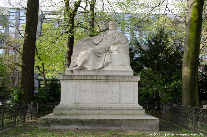 Denkmal für Richard Wagner - Waderé Heinrich – Denkmal/Kunstwerk in München