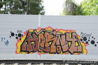 Gerhard Willhalm – Graffiti - Schallschutzmauer