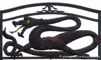Jugendstil-Drache