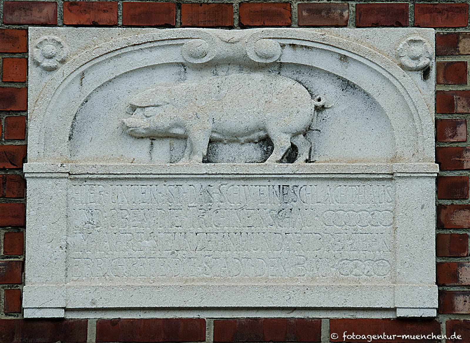 Gedenktafel - Schweineschlachthaus