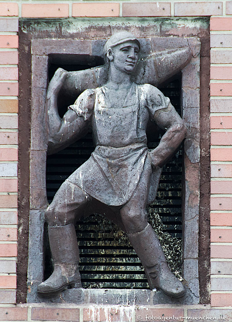 Relief im Schlachthof