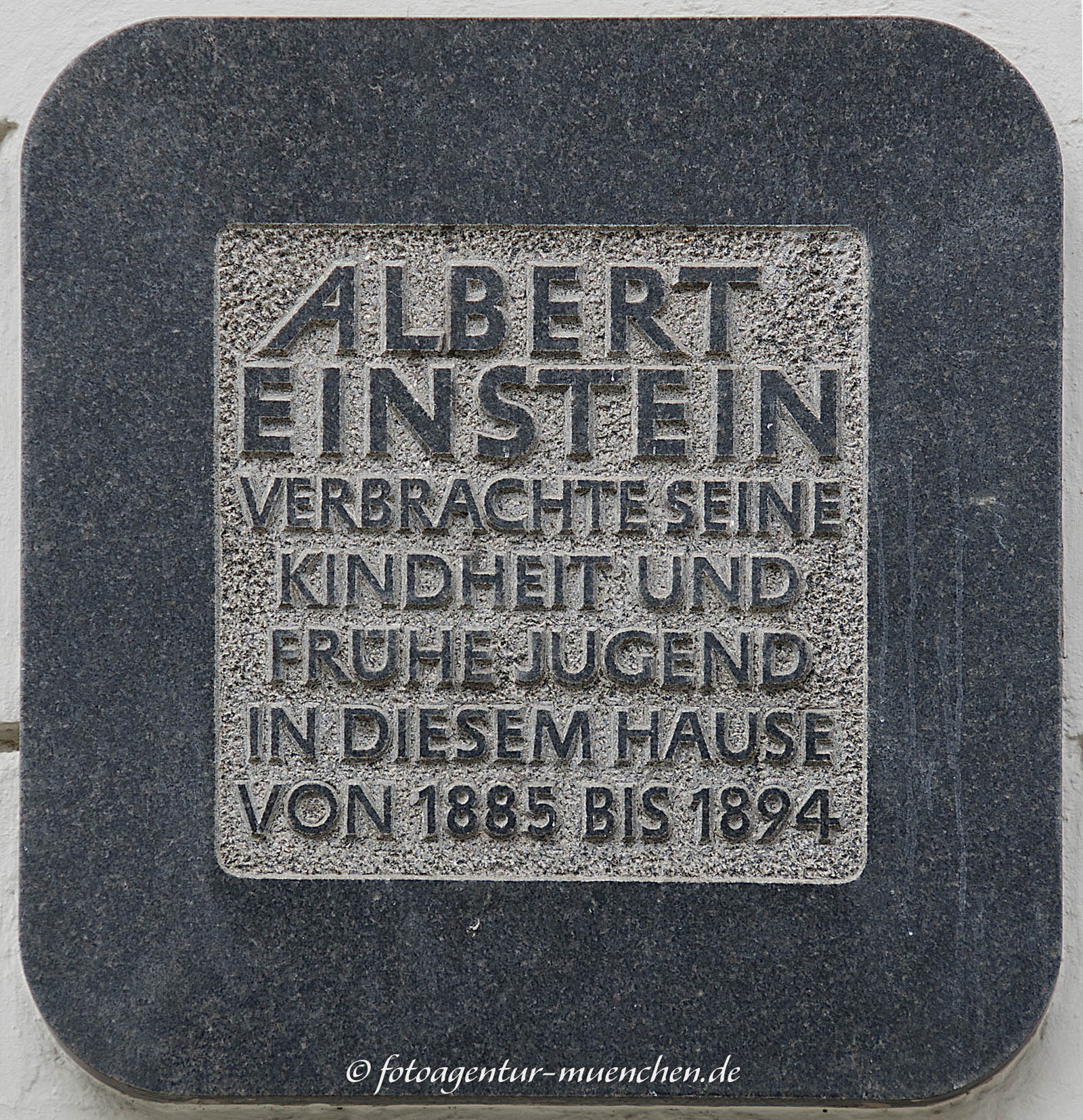 Gedenktafel Albert Einstein