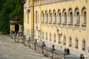 Hochwasser am Volksbad