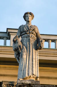 Denkmal: Allegorie für Mittelfranken (Ährenträgerin)