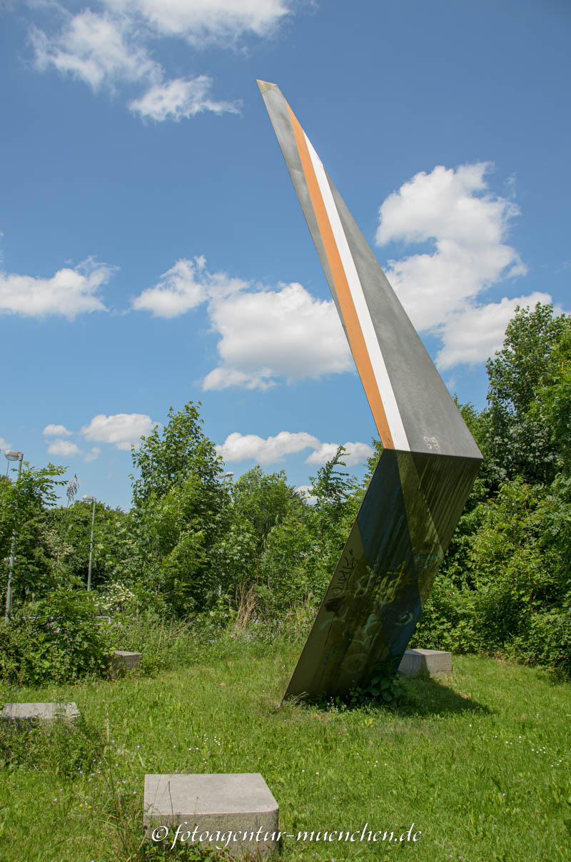 Stadtverweiszeichen - Wewerka Stefan – Denkmal/Kunstwerk in München