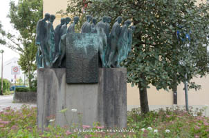 Kriegerdenkmal: Todesmarsch-Mahnmal Allach - Pilgrim Hubertus von 