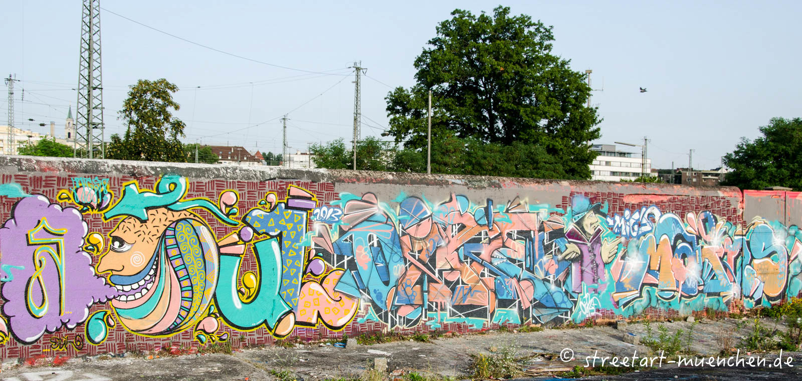 Graffiti im Viehhof