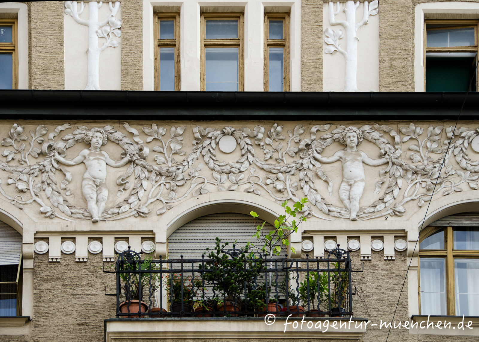 Jugendstil in der Ainmillerstraße