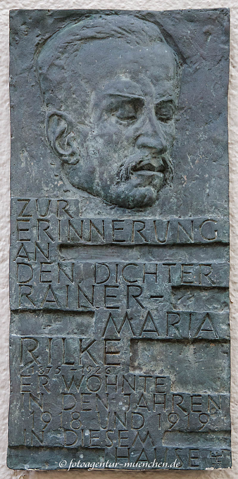 Rilke Rainer Maria - Luttner Eberhard – Denkmal/Kunstwerk in München