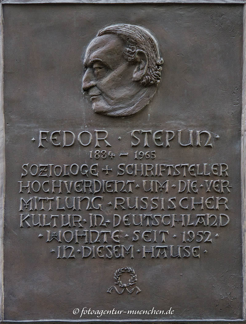 Fedor Stepun - Neubauer-Woerner Marlene – Denkmal/Kunstwerk in München