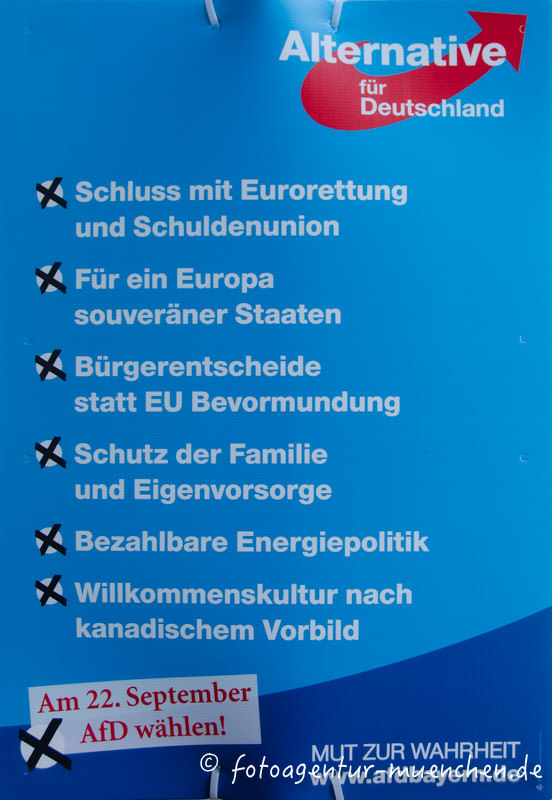 Wahlplakat Landtagswahl -