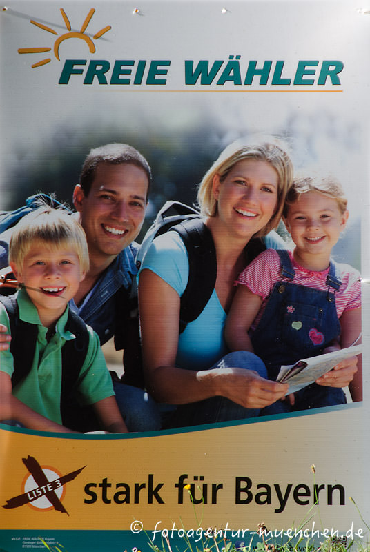 Wahlplakat Landtagswahl - Freie Wähler