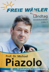 Wahlplakat Landtagswahl - Freie Wähler