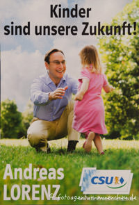 Wahlplakat Landtagswahl - CSU
