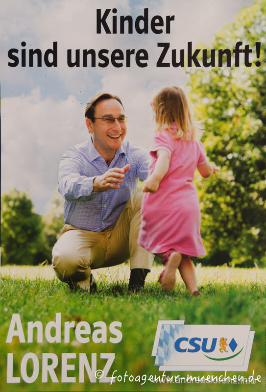 Wahlplakat Landtagswahl - CSU