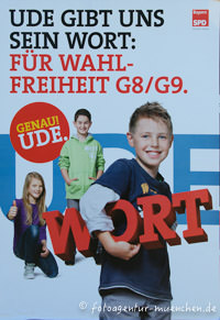 Wahlplakat Landtagswahl - SPD