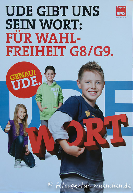 Wahlplakat Landtagswahl - SPD