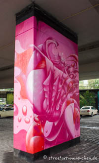 Gerhard Willhalm – Graffiti - Donnersbergerbrücke