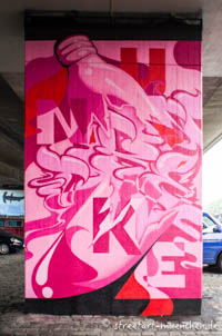 Gerhard Willhalm – Graffiti - Donnersbergerbrücke