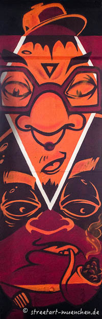 Gerhard Willhalm – Graffiti - Donnersbergerbrücke