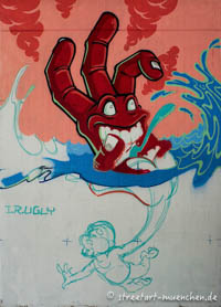 Gerhard Willhalm – Graffiti - Donnersbergerbrücke