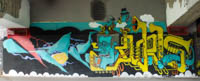 Gerhard Willhalm – Graffiti - Brudermühlbrücke