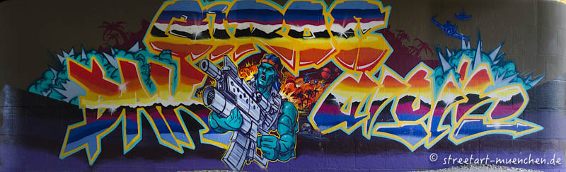 Graffiti - Brudermühlbrücke