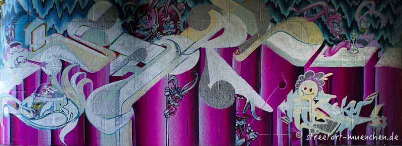 Graffiti - Brudermühlbrücke