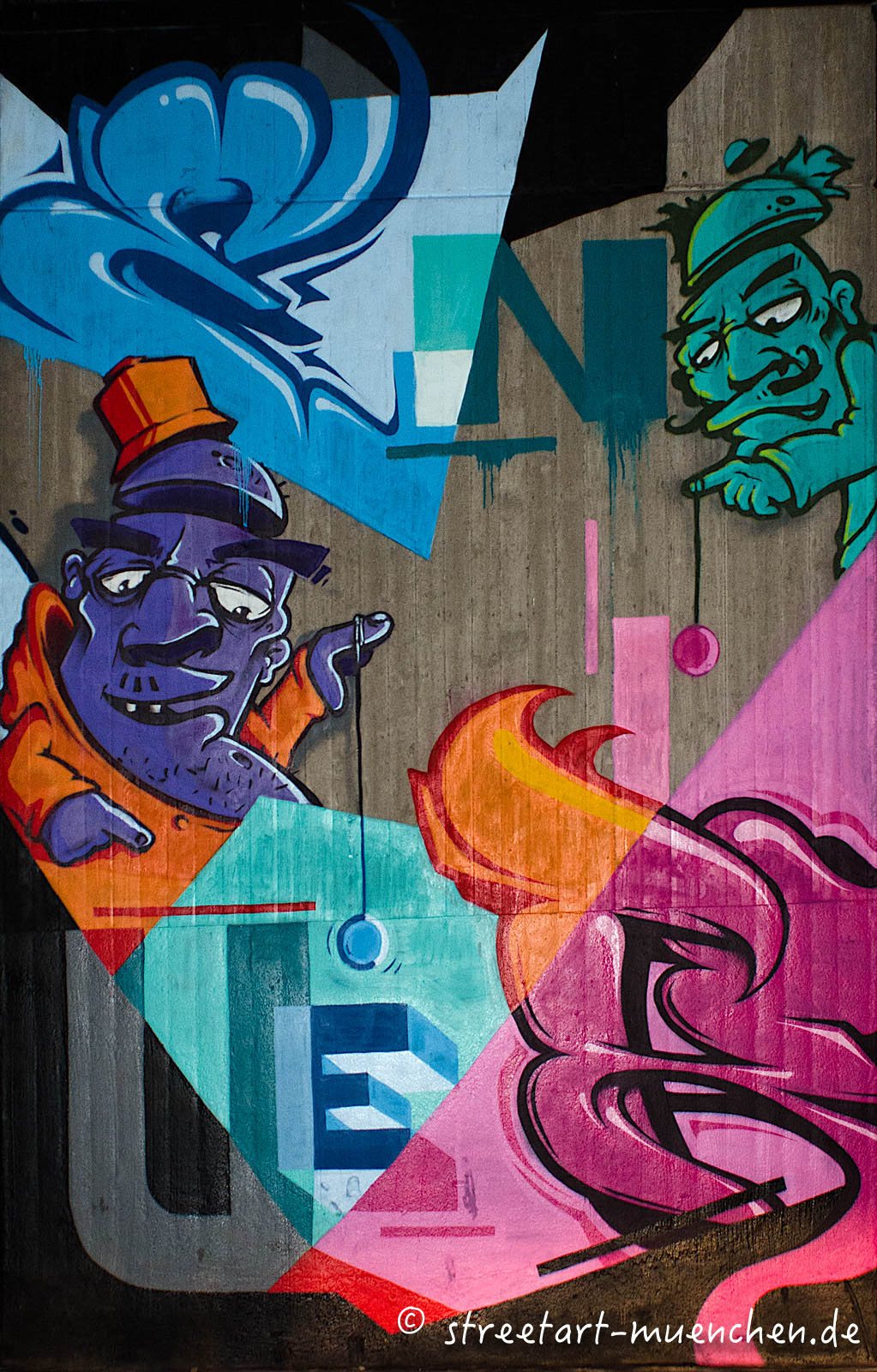 Graffiti - Donnersbergerbrücke