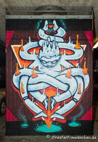 Gerhard Willhalm – Graffiti - Donnersbergerbrücke