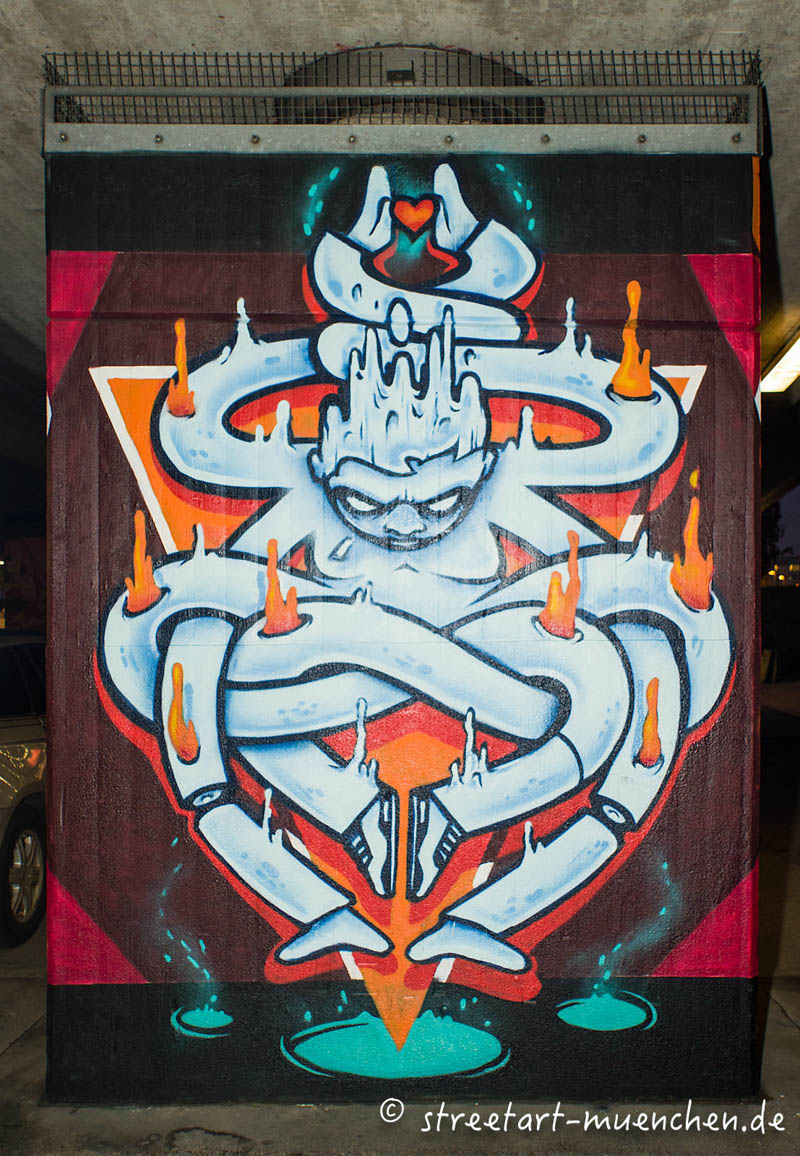 Graffiti - Donnersbergerbrücke