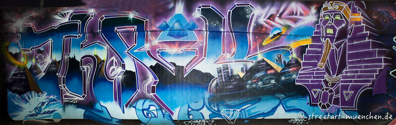 Graffiti - Donnersbergerbrücke