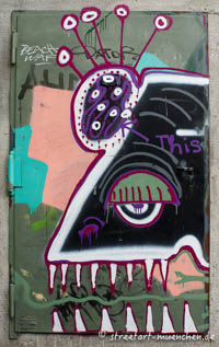 Gerhard Willhalm – Graffiti - Wehrsteg Trafohäuschen