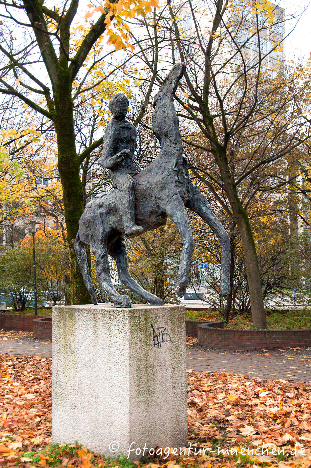 Pferd mit Reiter