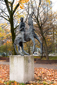 Pferd mit Reiter