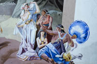 Lüftlmalerei - Moses und das Goldene Kalb