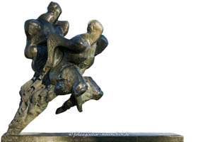 Bronzestatue zur Olympiade 1972 1972
