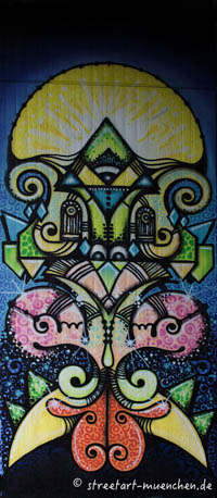 Gerhard Willhalm – Graffiti - Donnersbergerbrücke