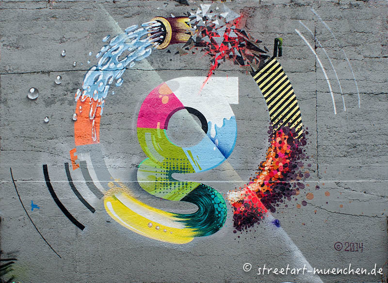 Graffiti im Viehhof