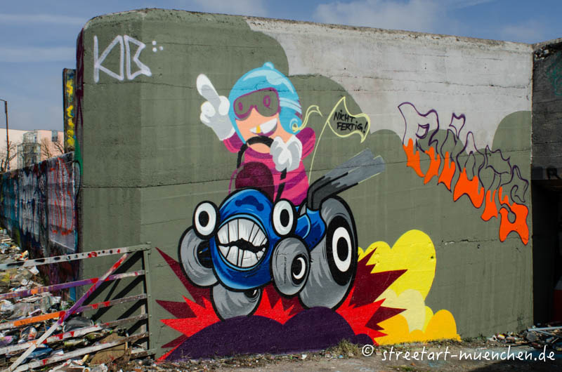 Graffiti im Viehhof