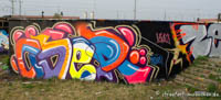 Graffiti im Viehhof