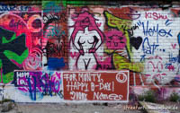 Graffiti im Viehhof