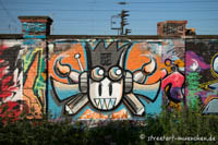 Graffiti im Viehhof